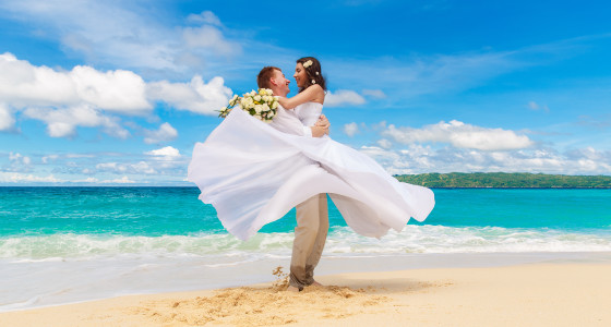 Britanya Virjin Adalarında Düğün
