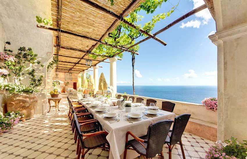 Amalfi'de düğün organizasyonu