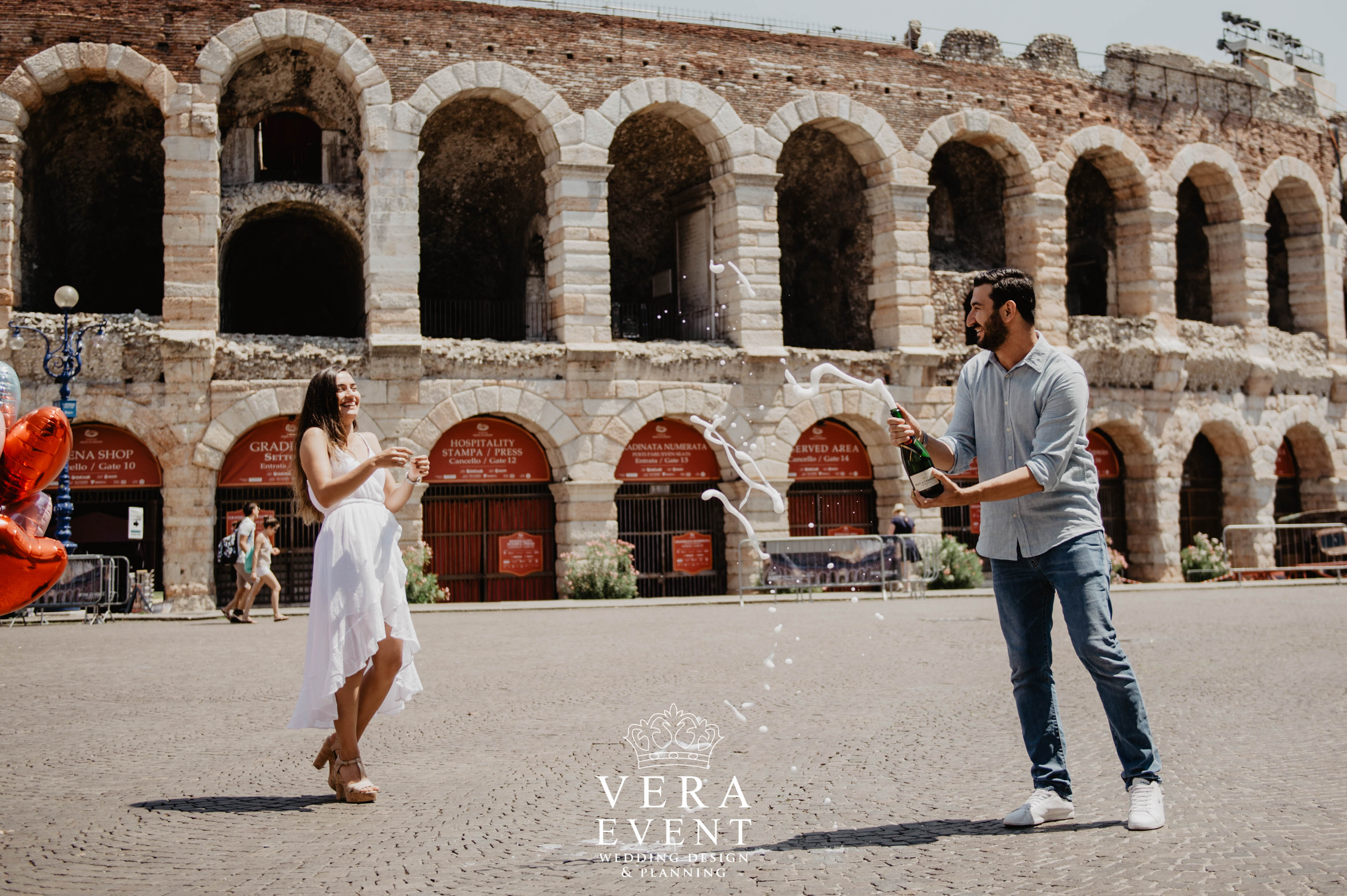 Esra & Haluk #yurtdışında evlilik teklifi #verona'da evlilik teklifi