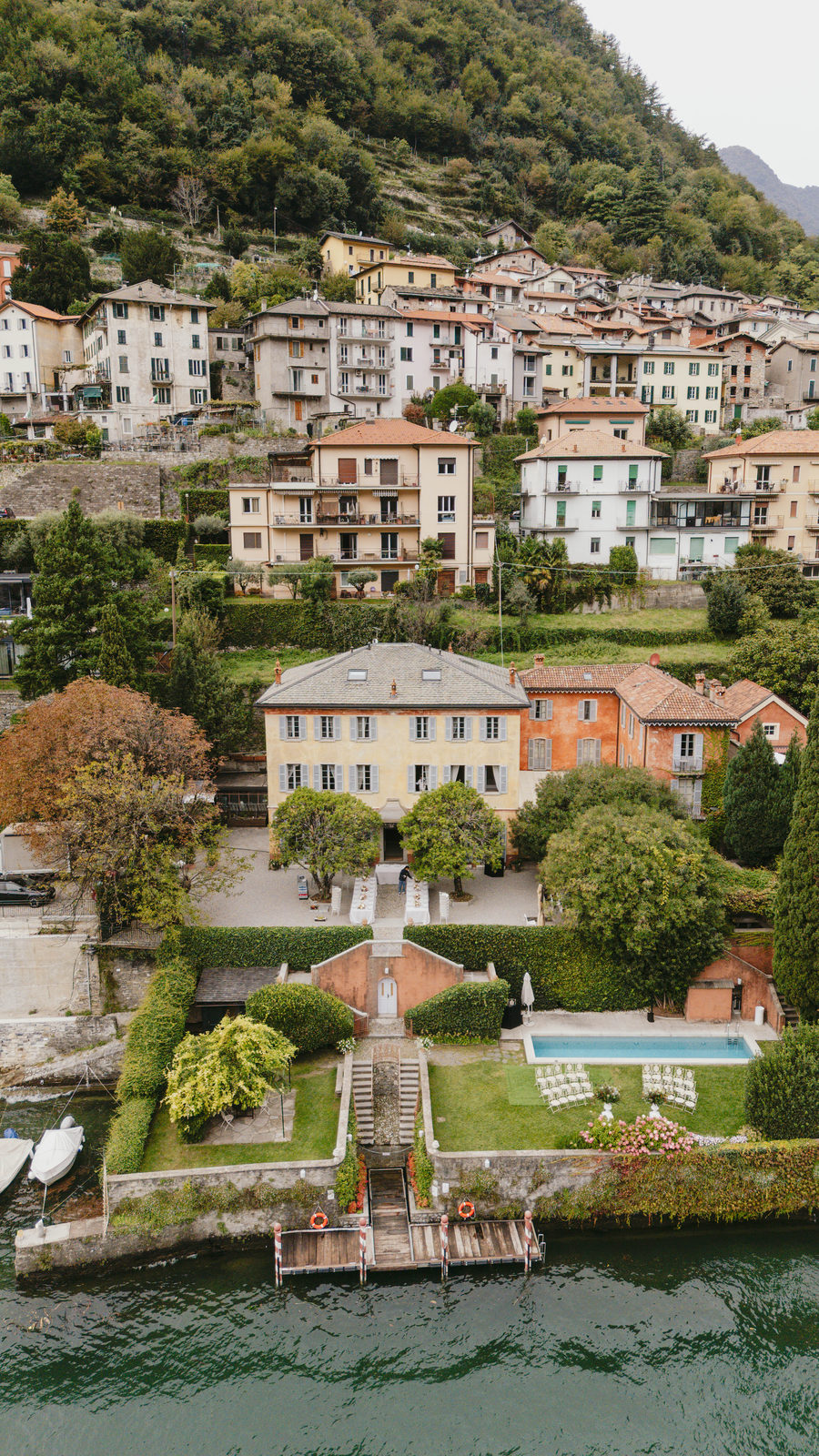 Villa Regina Teodolinda Como Gölü Düğün Mekanı