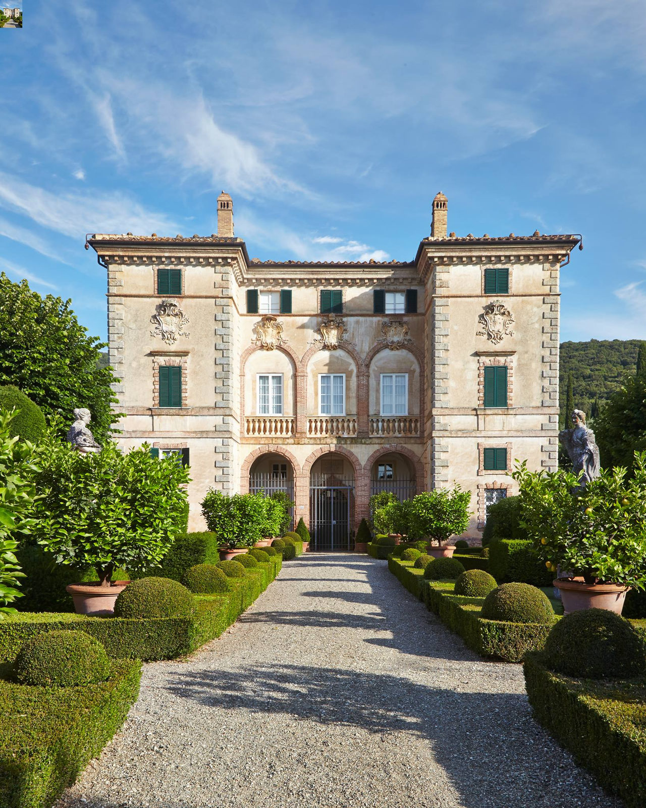 Villa Cetinale Toskana Düğün Mekanı