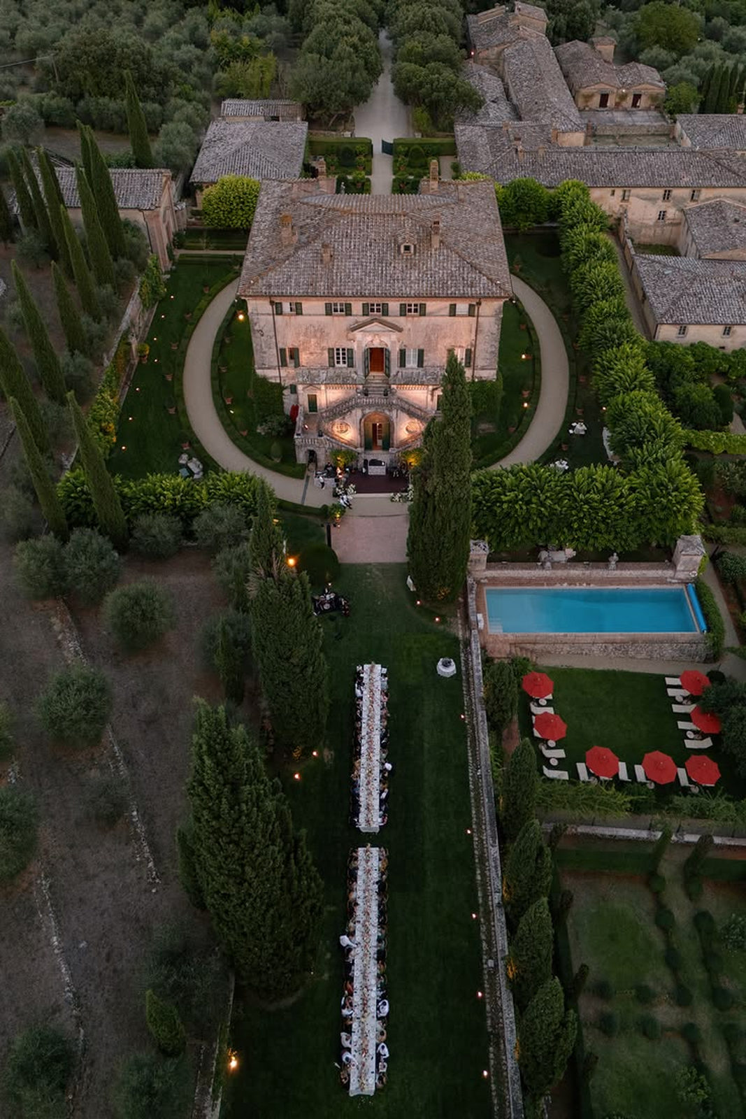 Villa Cetinale Toskana Düğün Mekanı
